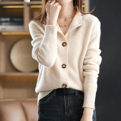 Laure Lyx Cardigan i Cashmere