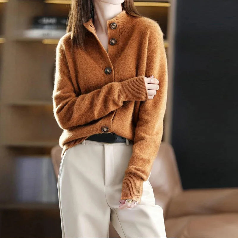 Laure Lyx Cardigan i Cashmere