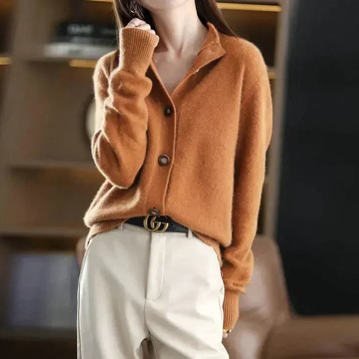 Laure Lyx Cardigan i Cashmere