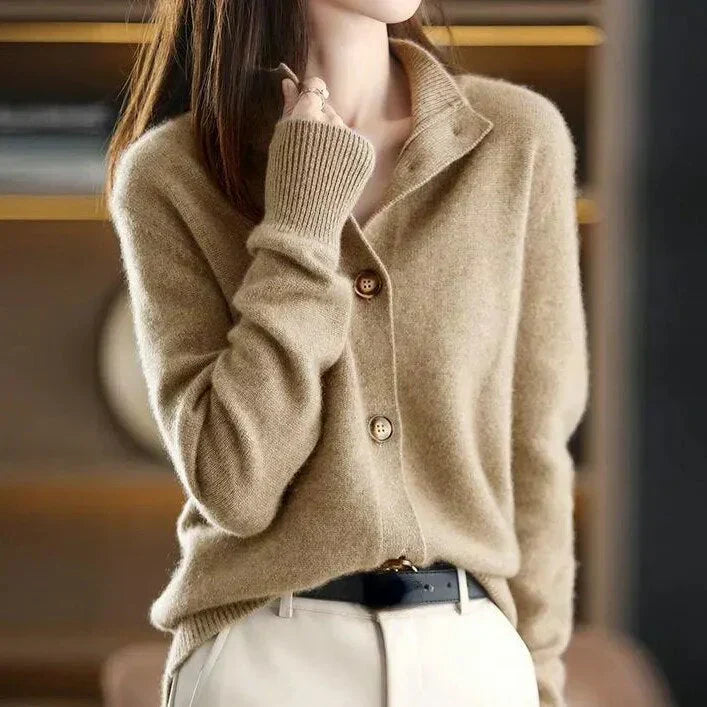 Laure Lyx Cardigan i Cashmere