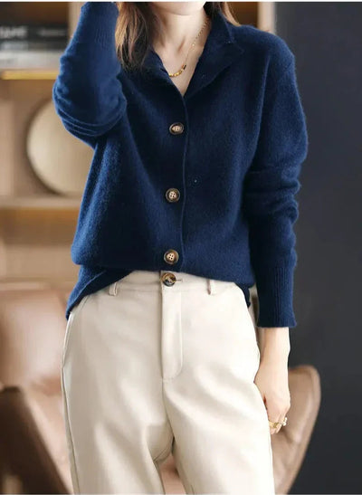 Laure Lyx Cardigan i Cashmere